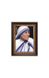 Mother Teresa Digital Print Photo 6.7x8.7 inches - Vibrant Religious Wall Art for Home, Office and Temple Decor.