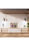 Lord indra and kartikeya Photo Frame - 13x17Inches - Spiritual Artwork for Home Decor, Puja Room and Office Decoration