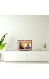Lord krishna and vishnu Photo Frame - 17x21Inches - Spiritual Artwork for Home Decor, Puja Room and Office Decoration