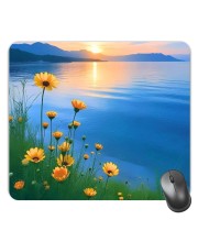 Customized Beautiful View Picture Sublimation Mouse Pad | 8 X 7.5 Inch | Smooth Cloth Surface | Non-Slip Rubber Base | Personalized Mousepad for Laptop & Desktop (F17247)