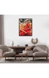 Swami Chinmayananda Laminated Photo - 5x7 Inches, Divine Blessings for Home & Office and Temple Decoration