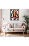 Kali Laminated Photo - 5x7 Inches, Divine Blessings for Home & Office and Temple Decoration