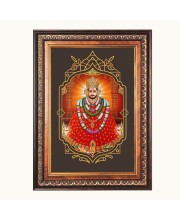 Sri Khatu Shyam Color Photo 10x14 Inch - Vibrant Religious Wall Art for Home or Office Decor.