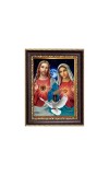 Lord Jesus and Mother Mary Digital Print Photo 6.7x8.7 inches - Vibrant Religious Wall Art for Home, Office and Temple Decor.