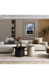 Buddha & His Famous Quote Photo Frame - Brown Frame, 11x15 Inches, Perfect for Office & Wall Decoration, Ideal Gift
