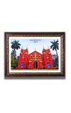Sacred Heart Church Church Photo Frame, 10x14 Inches Beautiful Elegant Framed Wall Art of Iconic Cathedral
