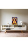 Ganesh Laminated Photo - 5x7 Inches, Divine Blessings for Home & Office and Temple Decoration