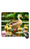 Customized Chicks Picture Sublimation Mouse Pad | 8 X 7.5 Inch | Smooth Cloth Surface | Non-Slip Rubber Base | Personalized Mousepad for Laptop & Desktop (F17059)