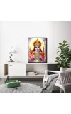 Ram Laminated Photo - 5x7 Inches, Divine Blessings for Home & Office and Temple Decoration