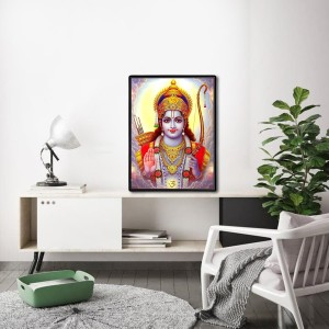 Ram Laminated Photo - 5x7 Inches, Divine Blessings for Home & Office and Temple Decoration Ram Laminated Photo - 5x7 Inches, Divine Blessings for Home & Office and Temple Decoration