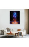 Krishna Laminated Photo - 9x11 Inches, Divine Blessings for Home & Office and Temple Decoration