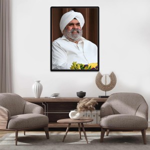Sant Rajinder Singh Ji Maharaj Laminated Photo - 11x13 Inches, Divine Blessings for Home & Office and Temple Decoration Sant Rajinder Singh Ji Maharaj Laminated Photo - 11x13 Inches, Divine Blessings for Home & Office and Temple Decoration