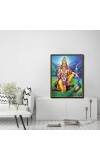 Kartikeya Laminated Photo - 5x7 Inches, Divine Blessings for Home & Office and Temple Decoration