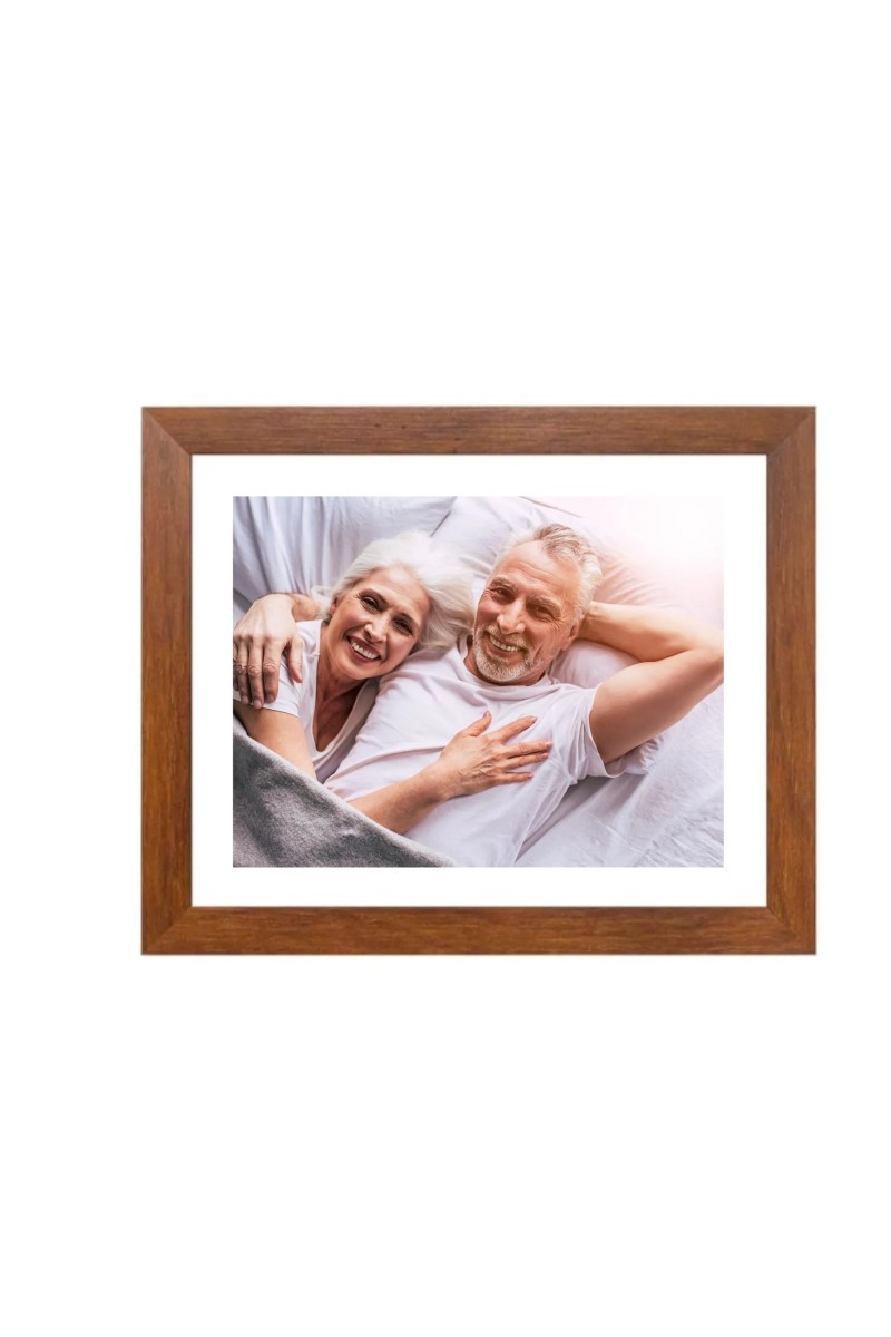 Husband and Wife Photo at Old Age | Portrait of Lifelong Love| Perfect for Home Decoration or Anniversary Gift