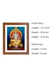 Colored Photo of Surya Dev - Hindu Sun God | Spiritual Wall Art for Home & Temple | Divine Blessings & Energy |