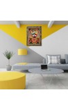 Jai Jagannath Digital Print Photo 10.7x12.7 inches (I6038) - Vibrant Religious Wall Art for Home or Office Decor.