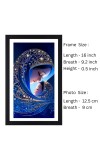 Mother and Child Colored Photograph |Heartwarming Wall Art | for Home or NurseryDecoration
