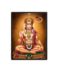 Hanuman Laminated Photo - 11x13 Inches, Divine Blessings for Home & Office and Temple Decoration