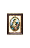Mother Mary and Baby Jesus Digital Print Photo 6.7x8.7 inches - Vibrant Religious Wall Art for Home, Office and Temple Decor.