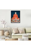 Ramakrishna Paramahansa Laminated Photo - 5x7 Inches, Divine Blessings for Home & Office and Temple Decoration