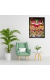 Jagannath Laminated Photo - 5x7 Inches, Divine Blessings for Home & Office and Temple Decoration