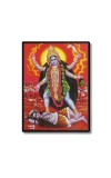 Kali Laminated Photo - 5x7 Inches, Divine Blessings for Home & Office and Temple Decoration