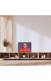 Swami Avdheshanand Giri Laminated Photo - 5x7 Inches, Divine Blessings for Home & Office and Temple Decoration