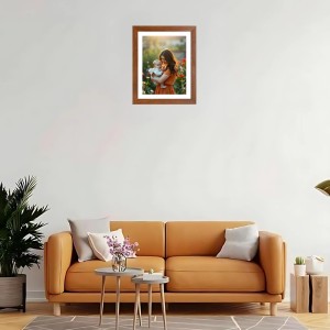 Mother and Child Colored Photograph |Heartwarming Wall Art | Perfect for Home or NurseryDecoration
