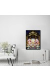Sri Jagannath Maha Pravu Laminated Photo (11x13 Inches Without glass) Divine Blessings for Table and Walls,Home & Office and Temple Decoration