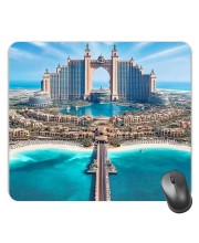Customized Beautiful View Tower Picture Sublimation Mouse Pad | 8 X 7.5 Inch | Smooth Cloth Surface | Non-Slip Rubber Base | Personalized Mousepad for Laptop & Desktop (F17170)