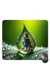 Customized Lord Shiva Picture Sublimation Mouse Pad | 8 X 7.5 Inch | Smooth Cloth Surface | Non-Slip Rubber Base | Personalized Mousepad for Laptop & Desktop (F17021)