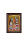 Sri Jagannath, Subhadra Balaram Digital Print Photo 6.7x8.7 inches - Vibrant Religious Wall Art for Home, Office and Temple Decor.