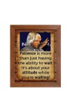A P J Abdul Kalam & Famous Quote Brown Frame, 10x14InchesInspirational Wall Art for Office, Home DecorIdeal Spiritual Gift