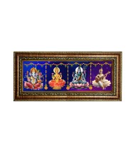 HiTech Sales Hanuman Ji Hugs Lord Sri Ram Ram and Hanuman Photo Frame for Home Decor & Puja,Office,Wall/Table,Study room gifts | PVC Frame & Front Face Glass Religious Frame (10 X 12 inch)