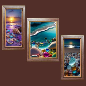 3-Pack Natural Stone Beauty Photo Frames - 2 Pieces 12x19 Inch & 1 Piece 16x19 Inch - Rustic Wall Art for Home & Office Decor - Botanical Wall Hanging for Living Room, Bedroom, or Workspace 3-Pack Natural Stone Beauty Photo Frames - 2 Pieces 12x19 Inch & 1 Piece 16x19 Inch - Rustic Wall Art for Home & Office Decor - Botanical Wall Hanging for Living Room, Bedroom, or Workspace