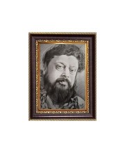 Sri Thakur Balak Brahmachari Digital Print Photo 6.7x8.7 inches - Vibrant Religious Wall Art for Home, Office and Temple Decor.