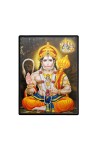 Hanuman Laminated Photo - 5x7 Inches, Divine Blessings for Home & Office and Temple Decoration