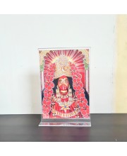 HiTechMart Maa Tara Acrylic Photo Frame, Hindu God Idol Picture for Home, Office and Mandir, Decorative Frame for Pooja and Gifting