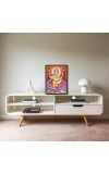 Ganesh Laminated Photo - 5x7 Inches, Divine Blessings for Home & Office and Temple Decoration
