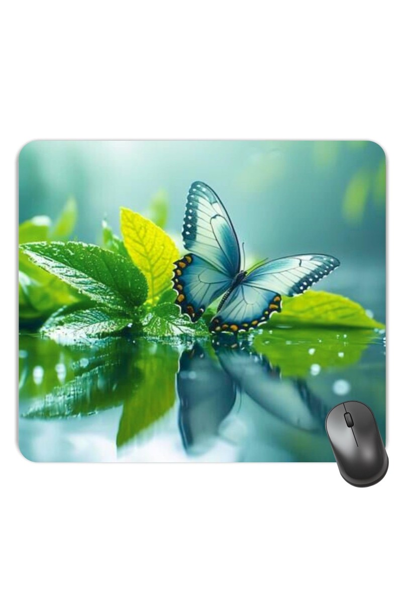 Customized Beautiful Nature Picture Sublimation Mouse Pad | 8 X 7.5 Inch | Smooth Cloth Surface | Non-Slip Rubber Base | Personalized Mousepad for Laptop & Desktop (F17102)