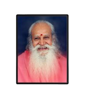 Swami Satchidananda Laminated Photo - 5x7 Inches, Divine Blessings for Home & Office and Temple Decoration
