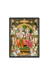 Ram Darbar Laminated Photo - 5x7 Inches, Divine Blessings for Home & Office and Temple Decoration