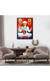 Sant Tukaram Laminated Photo (7x9 Inches Without glass) Divine Blessings for Table and Walls,Home & Office and Temple Decoration