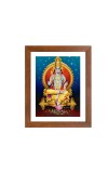 Colored Photo of Surya Dev - Hindu Sun God | Spiritual Wall Art for Home & Temple | Divine Blessings & Energy |