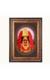 Shri Maa Kali Color Photo 14x18 Inch - Vibrant Religious Wall Art for Home or Office Decor.