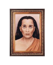 Sri Mahavatar Babaji Color Photo 10x14 Inch - Vibrant Religious Wall Art for Home or Office Decor.