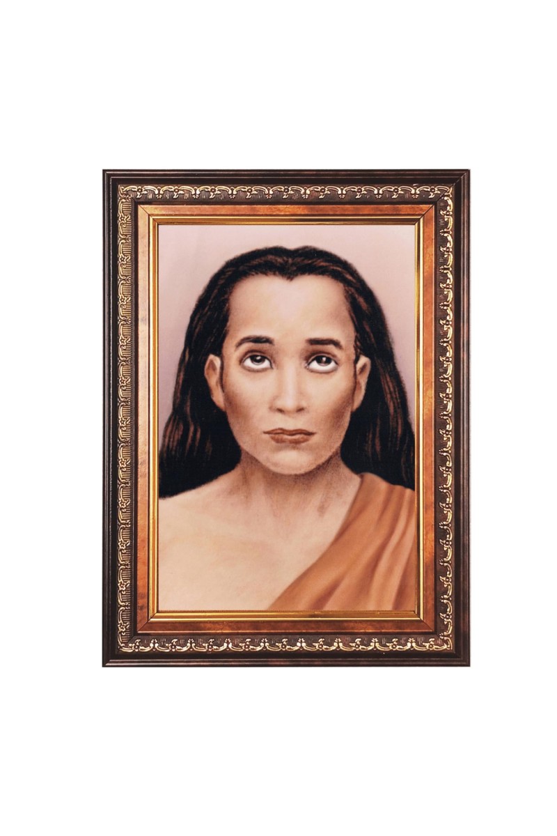 Sri Mahavatar Babaji Color Photo 16x20 Inch - Vibrant Religious Wall Art for Home or Office Decor.