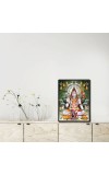 Shiva Laminated Photo - 5x7 Inches, Divine Blessings for Home & Office and Temple Decoration