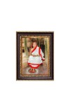 Maa Sarada Digital Print Photo 10.7x12.7 inches - Vibrant Religious Wall Art for Home or Office Decor.