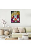 Sai Baba Laminated Photo - 5x7 Inches, Divine Blessings for Home & Office and Temple Decoration